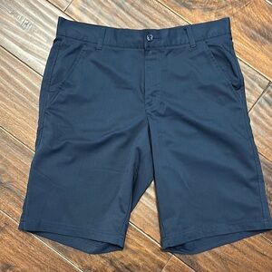 Fila sport golf Blue Flat Front Shorts Sz 32